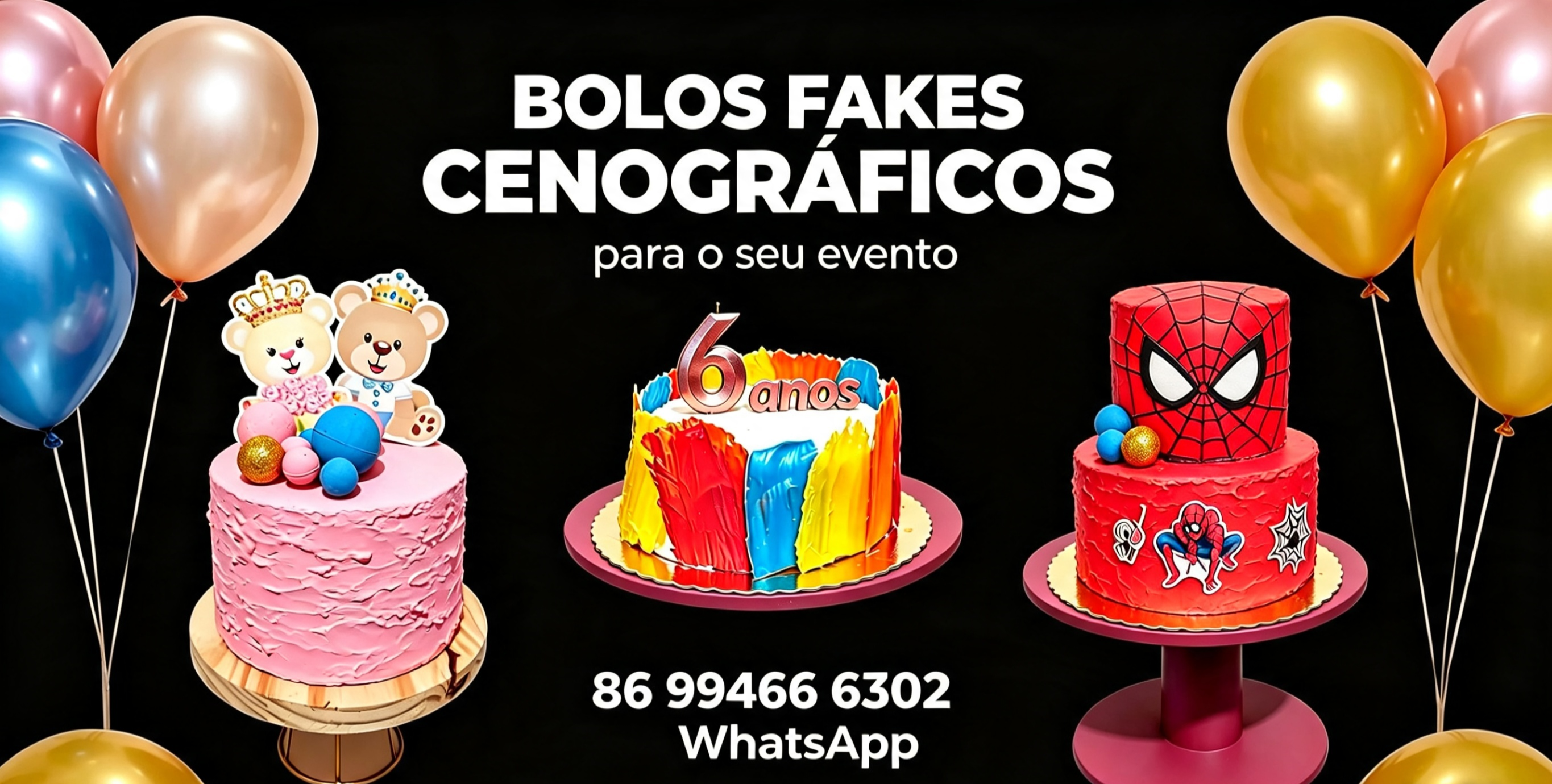 Bolos fakes capa 2026 banner 1280 x 155 