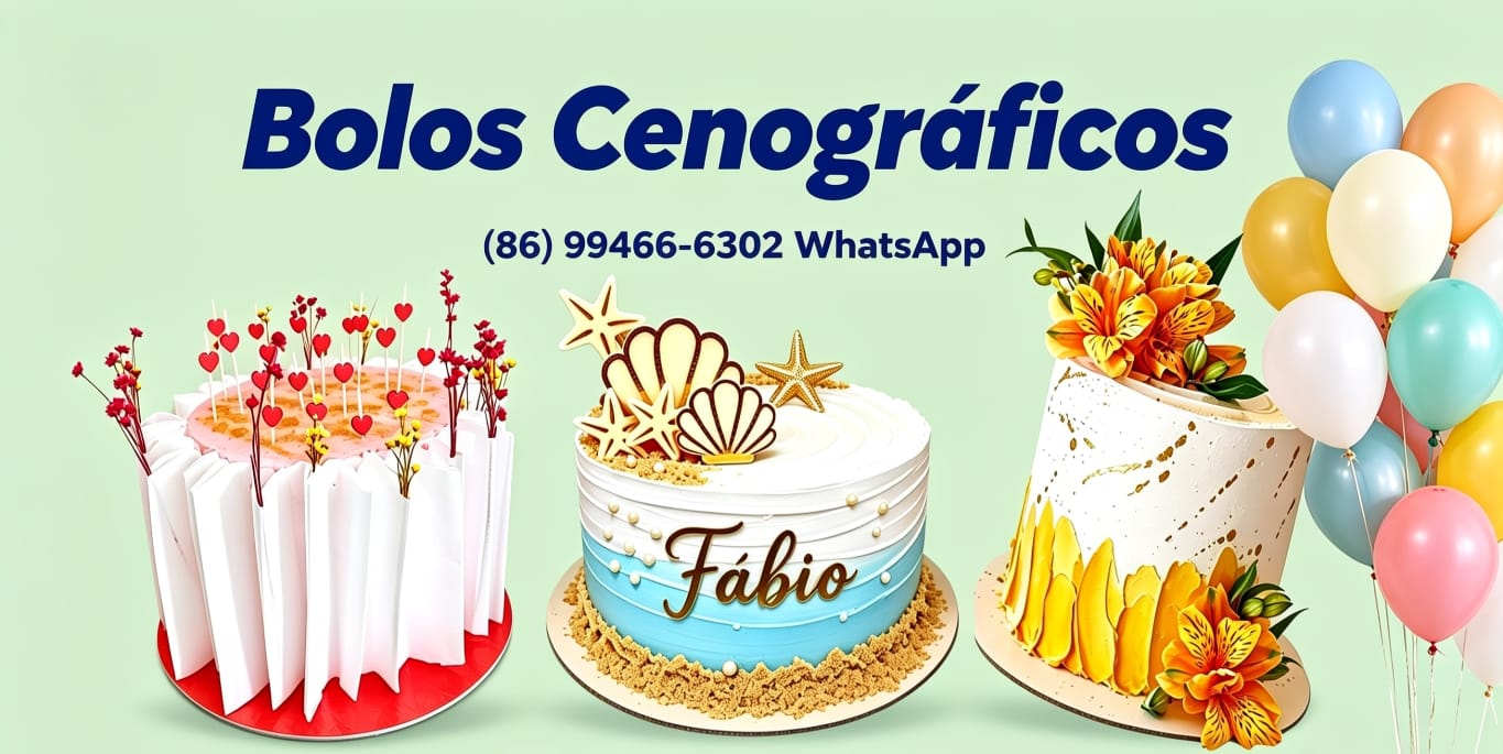 bolos cenograficos