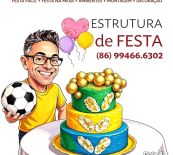 Festa Fácil tem opções diversas no Instagram @estruturadefesta2 Whatsapp: 86 99466 6302 