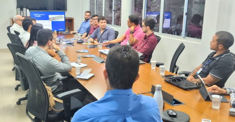 Águas de Teresina apresentou projeto para a ARSETE (Foto: Ascom/ARSETE)
