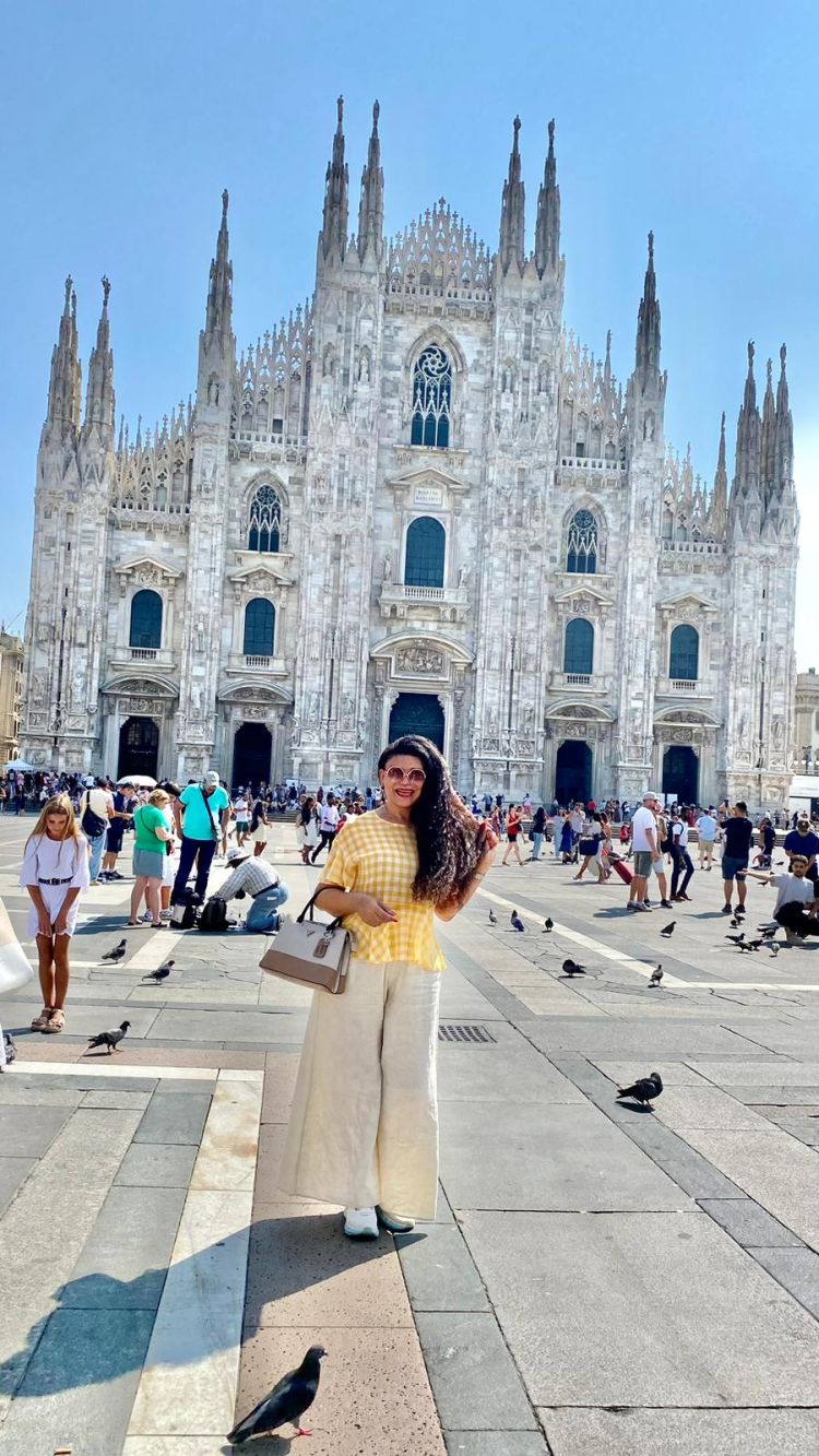  A catedral Gothic Duomo di Milano 