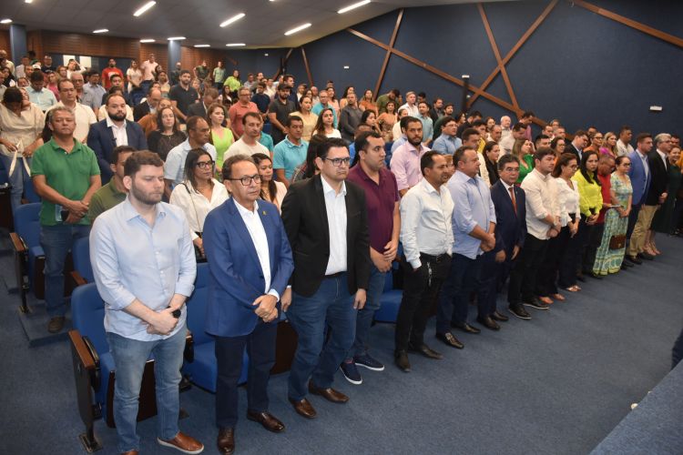 Convidados na abertura do evento