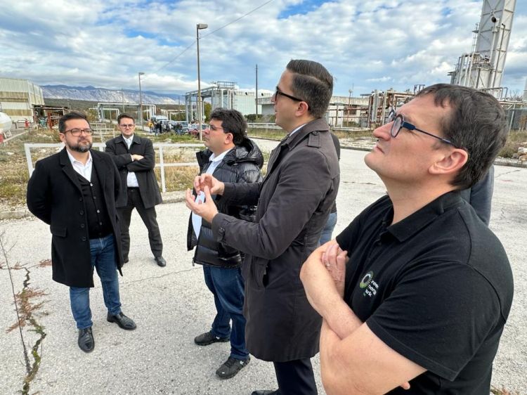 Visita ao Porto de Krk, na Croácia