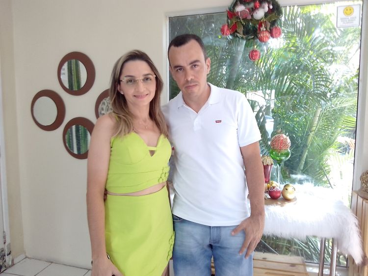 Nara Alexandre e Tiago Alencar 