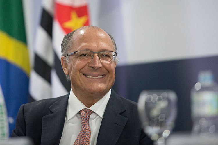 Rafael Fonteles e o vice-presidente da República, Geraldo Alckmin, lançam a pedra fundamental de dois empreendimentos na Zona de Processamento de Exportação (ZPE) 