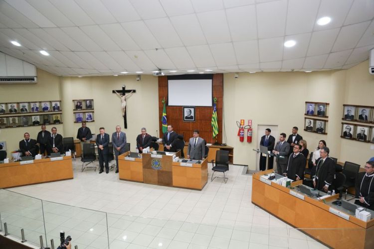 Panorama da cerimônia