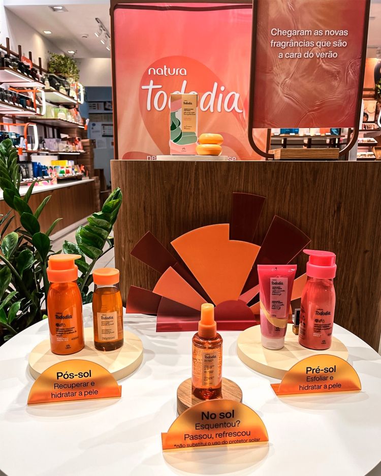 Natura. Parceria com o portal de notícias Fábio Teles