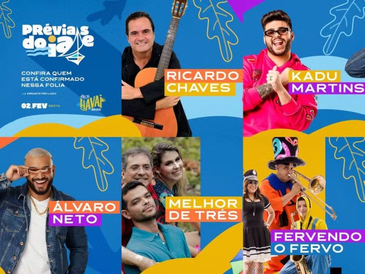 Veja as atrações