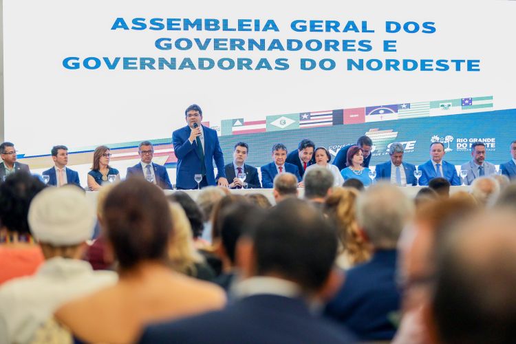 Encontro de governadores em Natal