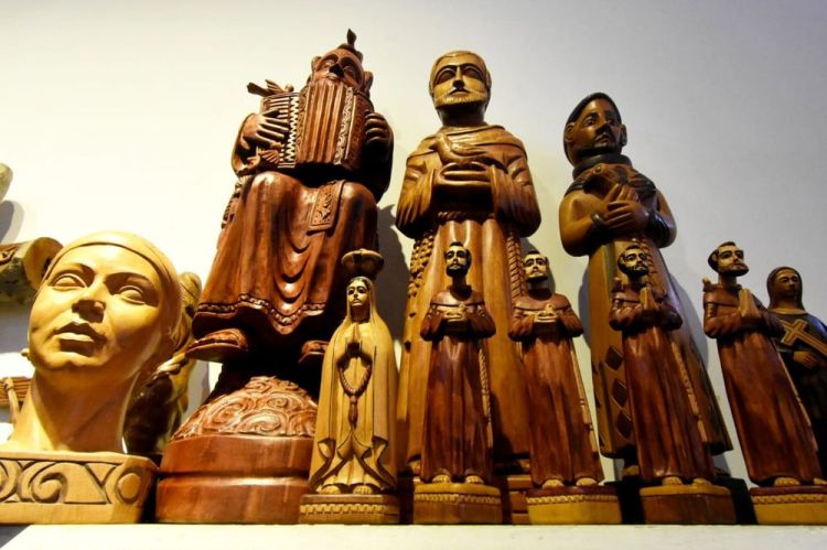 Fazem parte da exposição, obras dos grandes mestres 