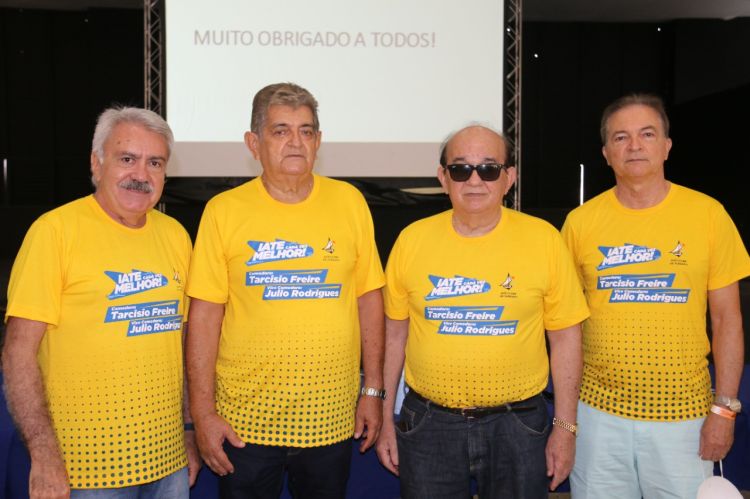Júlio Rodrigues, Tarcísio Freire, Gilson Vasconcelos e Carlos Iglesias