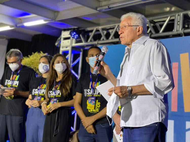 Um momento do encerramento do Salipi 2021