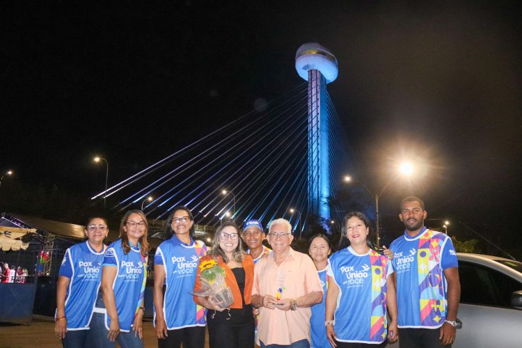 A CEO de Administração & Negócios, Fabiana Oliveira, esteve presente na homenagem