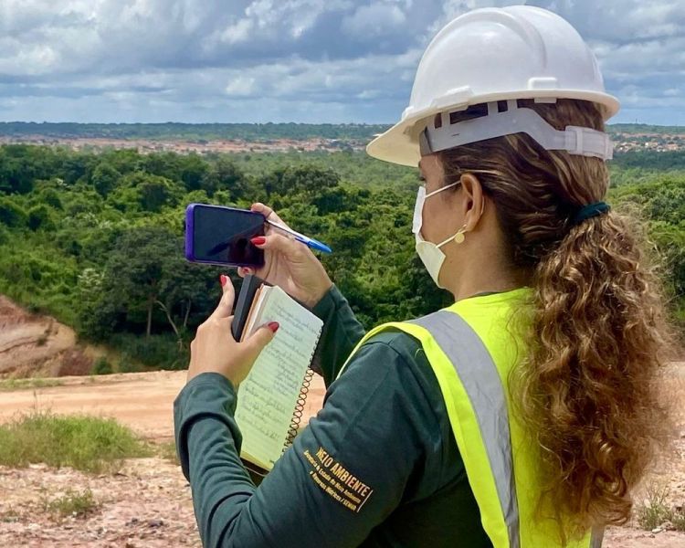 A auditora fiscal ambiental Denise de Araújo Ribeiro 