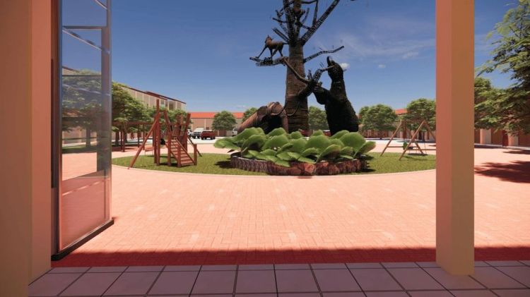 Um novo Centro de Artesanato para o público no centro de Teresina