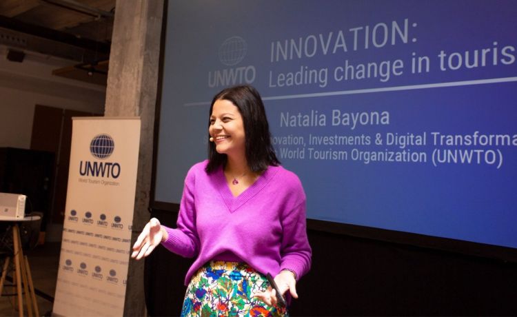 Natalia Bayona, Diretora de Inovação da UNWTO – Organização Mundial de Turismo