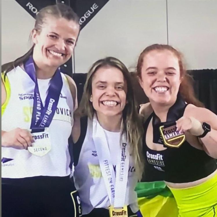 Nas redes sociais, a atleta não escondeu o otimismo e determinação