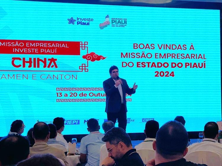 Rafael Fonteles em Xiamen 