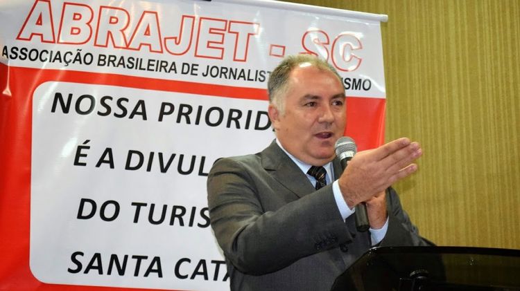 Evandro Novack de Santa Catarina é presidente nacional da Abrajet