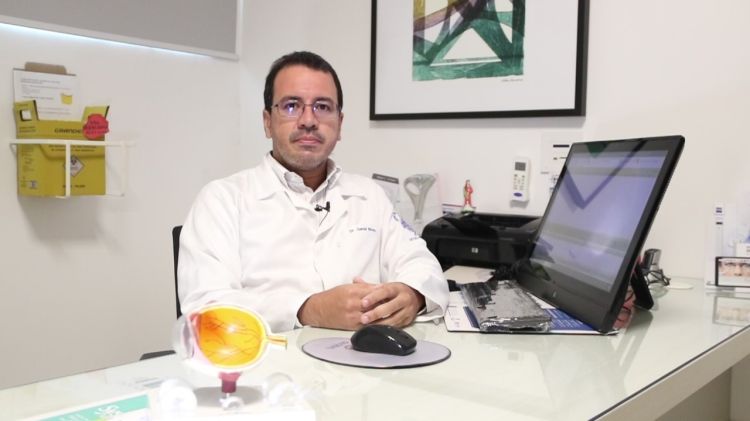 Daniel Silveira: cuidados com os olhos