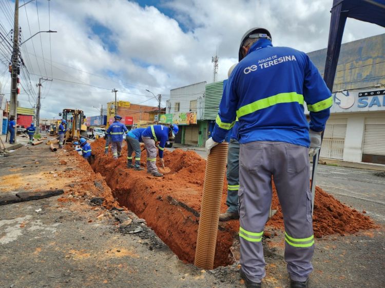 Índices de cobertura e tratamento de esgoto em Teresina têm apresentado um crescimento significativo