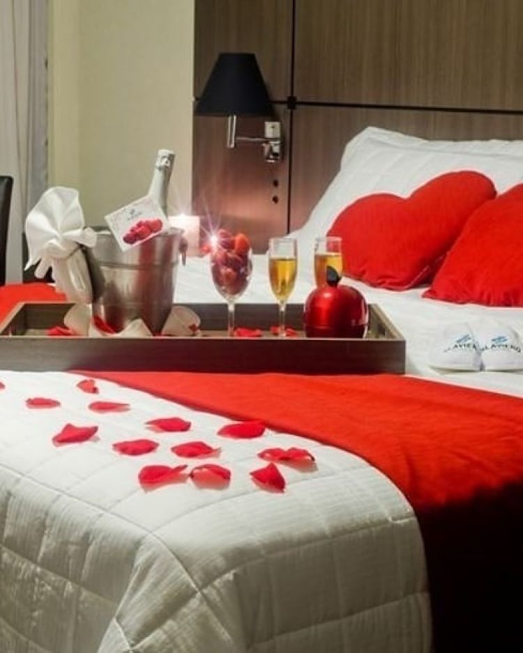 Quartos decorados: charme, amor, beleza, sedução