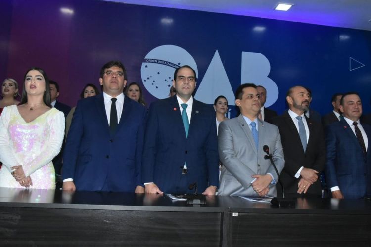 Na posse da OAB PI 