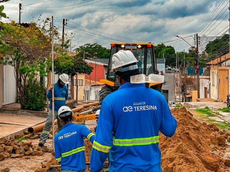 A Águas de Teresina segue expandindo a cobertura do esgotamento sanitário na capital