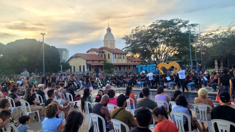 Arte na Praça no Parque da Cidadania
