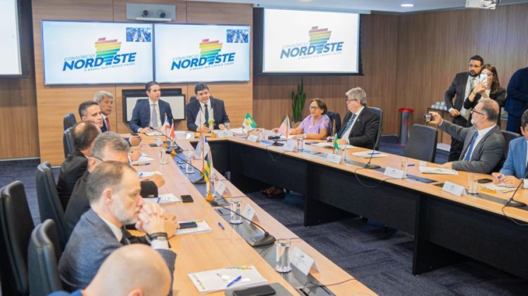 Em Brasília, os governadores do Nordeste e o presidente da Câmara dos Deputados em um só propósito!!!