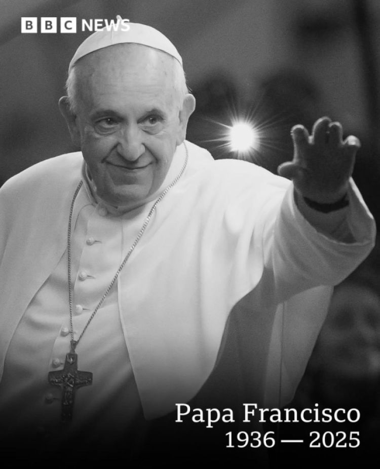 Adeus ao Papa Francisco 