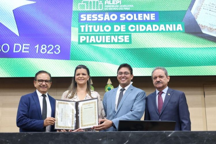 Título de Cidadania Piauiense à Promotora de Justiça, Áurea Emília Bezerra Madruga
