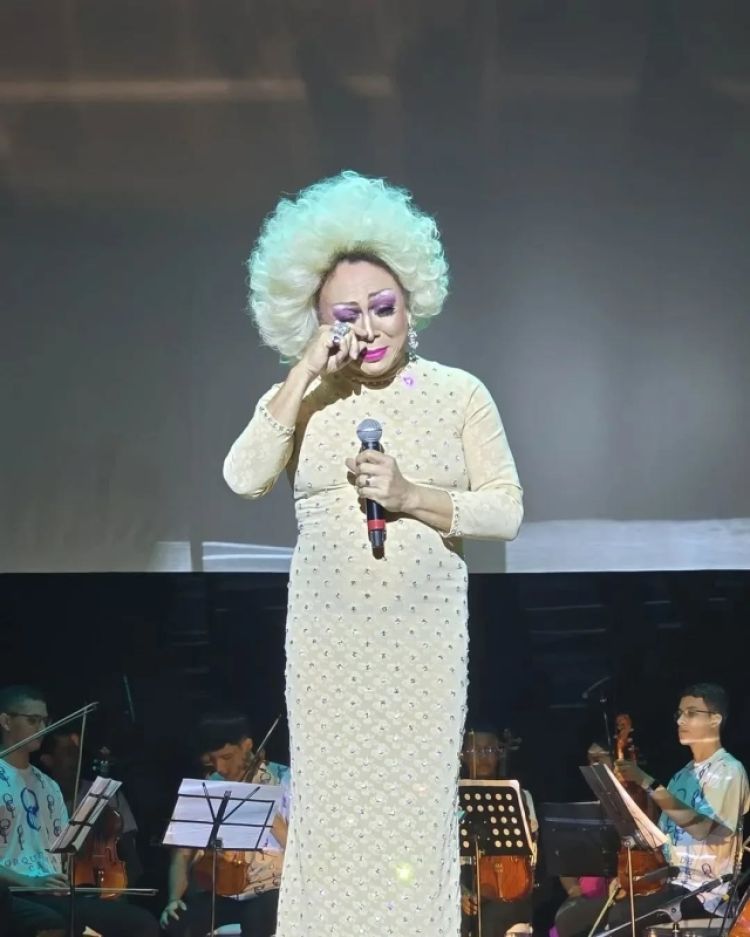 Safira Bengell: no calor da emoção, lágrimas