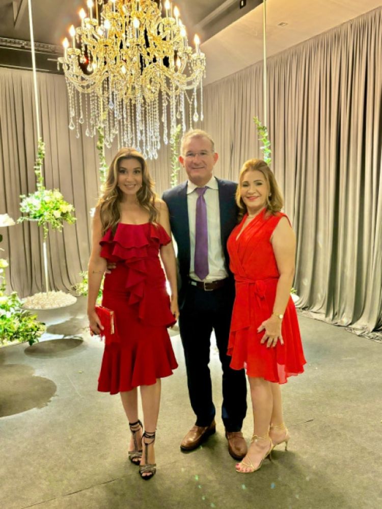 Simone Castro,  José Nunes Filho,  Iraceara Nunes 