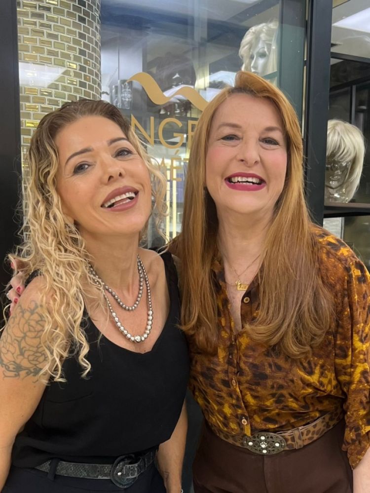 Angela Farias e Dina Magalhães 