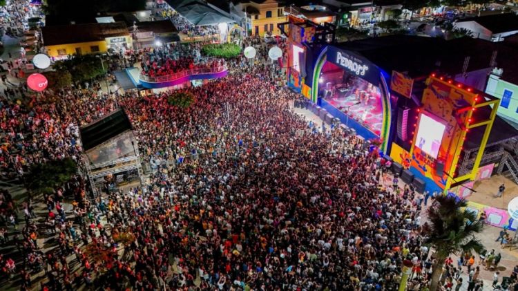 Imagem de Gabriel Paulino mostra todo o ângulo do espaço do Festival de Inverno