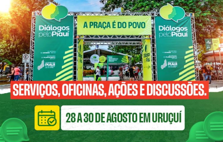 Estarão em exposição na feira serviços ofertados pelas secretarias do Governo do Piauí