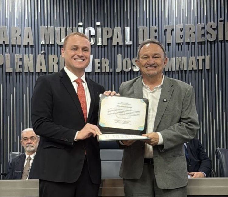  João Xavier e o vereador Venâncio Cardoso 