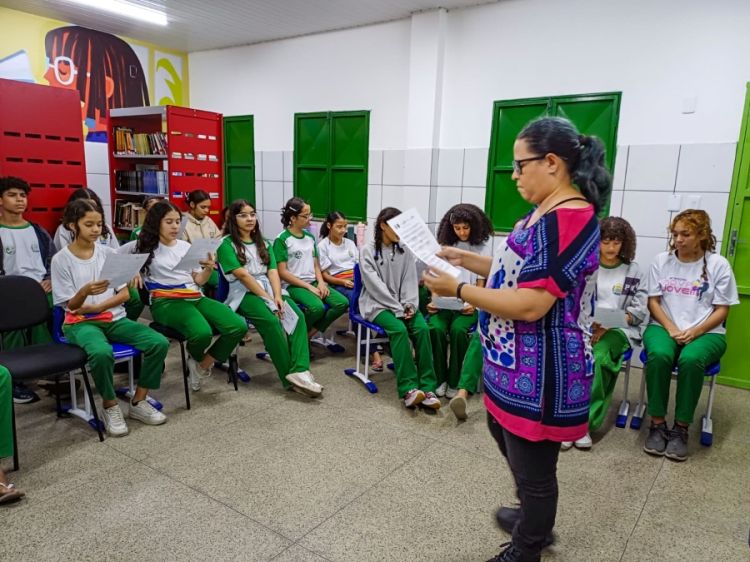 O projeto vem estimulando o talento e o protagonismo dos estudantes