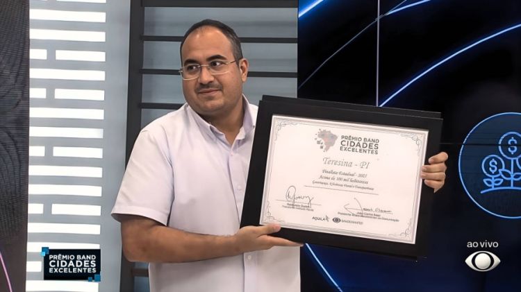  Secretário de Comunicação, Ellyo Teixeira, representou Teresina na premiação 