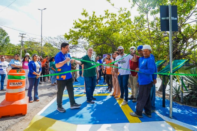 Secretário da Administração, Samuel Nascimento: criação de pistas para caminhadas nas proximidades do C. A.