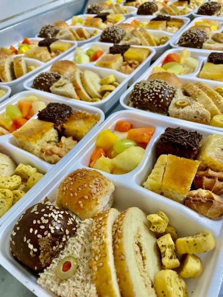 Pães com recheios, salgados, bolos, tortas, tudo de forma prática e econômica