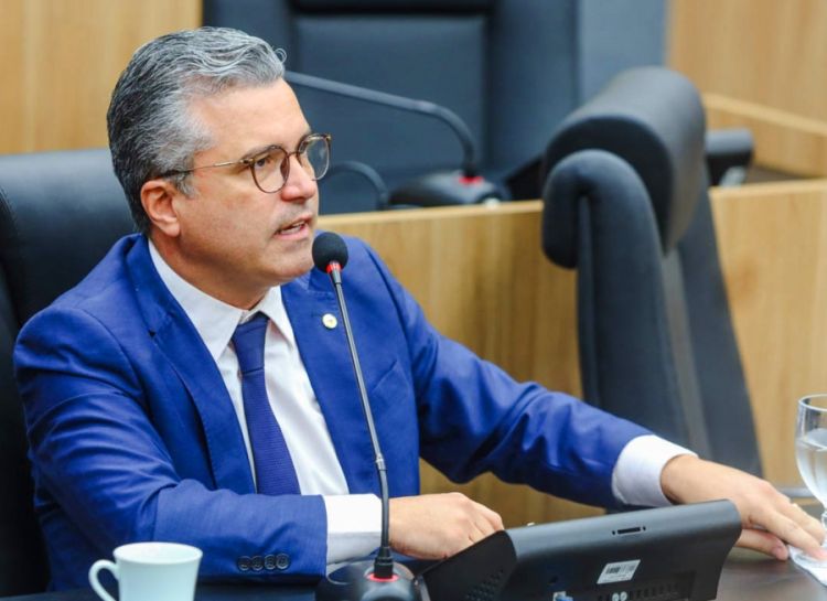 Deputado Dr. Vinícius (PT), líder do Governo na Assembleia Legislativa