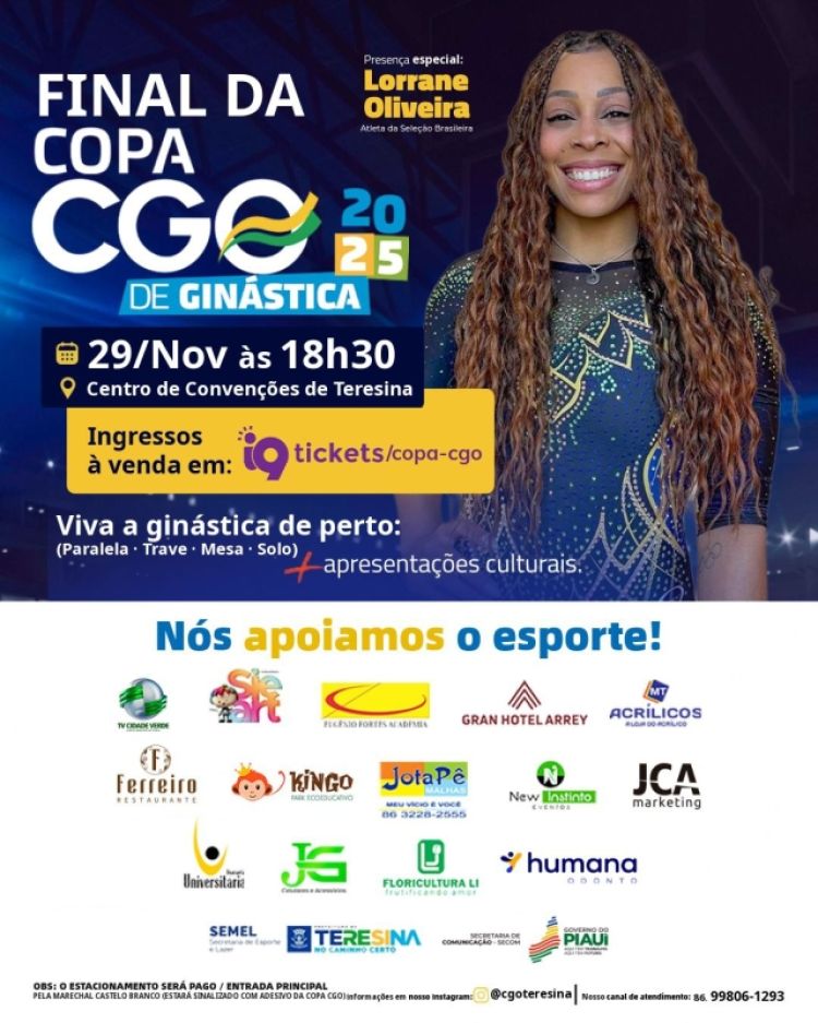 Evento será dia 29 de novembro no Centro de Convenções 