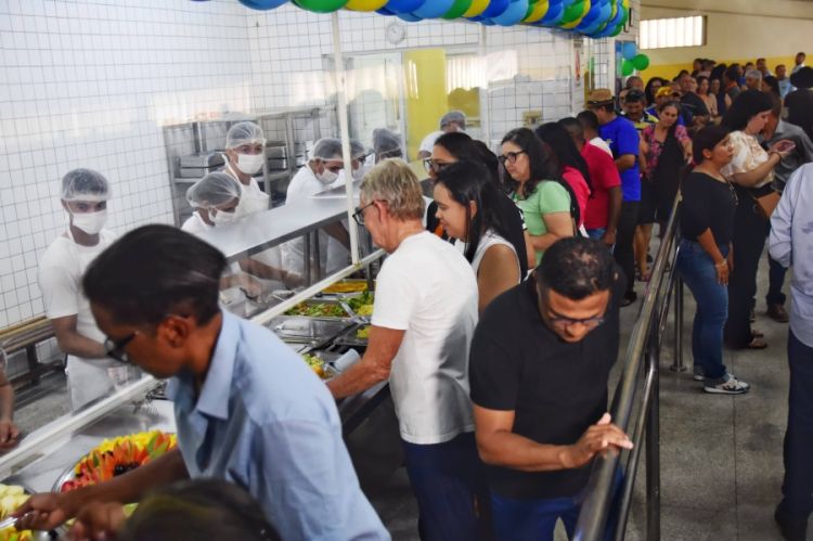  Restaurante Popular de Teresina, localizado no Mercado Central