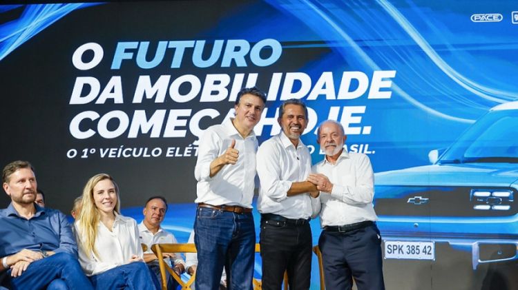  FABRICAÇÃO: veículos elétricos da General Motors no Brasil, em Horizonte (CE)