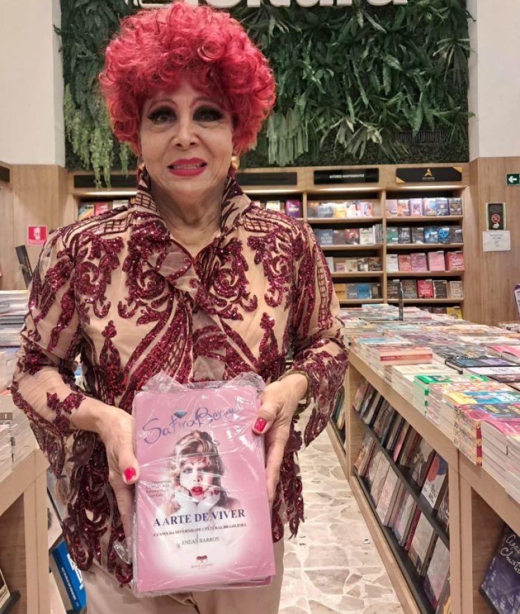 Safira Bengell: em Parnaíba para lançar livro
