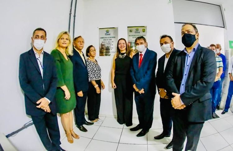 Complexo de Delegacias Especializadas de Polícia Civil: inauguração pelo governnador WD