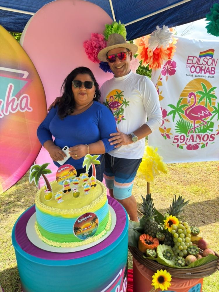 Edilson da Cohab celebrou nova idade em Caxias com amizades