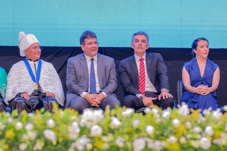 Durante a solenidade, Rafael Fonteles destacou a importância da Uespi para o desenvolvimento do estado